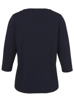 3/4 Arm Sweatshirt mit Front-Motiv