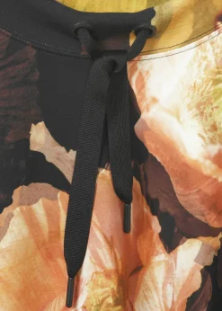 3/4-Arm Sweatshirt mit modischem Mustermix