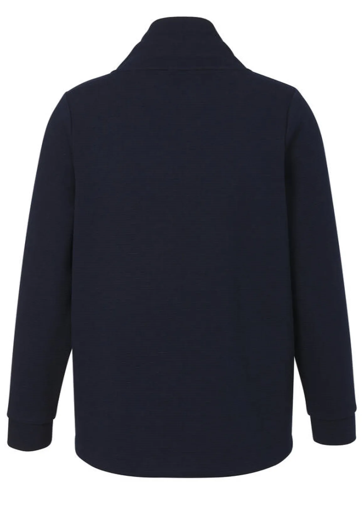 Dunkelblaue Jacke mit Stehkragen