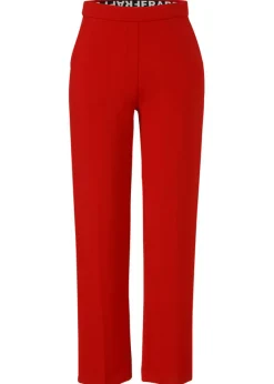 Edel-lässige Schlupfhose knöchellang