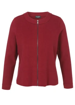 Edle Jacke Uni mit Zipper