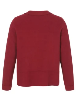 Edle Jacke Uni mit Zipper