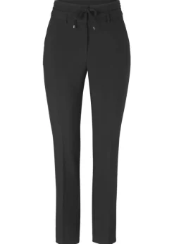 Edle Kombihose, gerade Beine