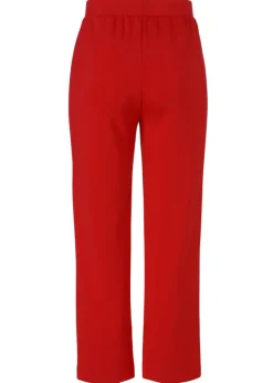 Edle Kombihose, weites Bein