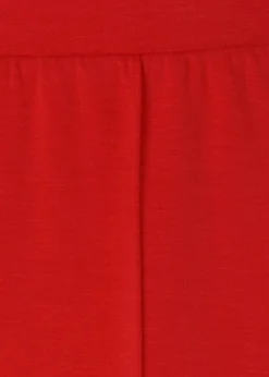 Edle Kombihose, weites Bein