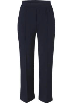 Edle Kombihose, weites Bein