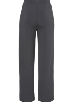 Edle Schlupfhose mit Seitenstreifen aus Schmucksteinchen