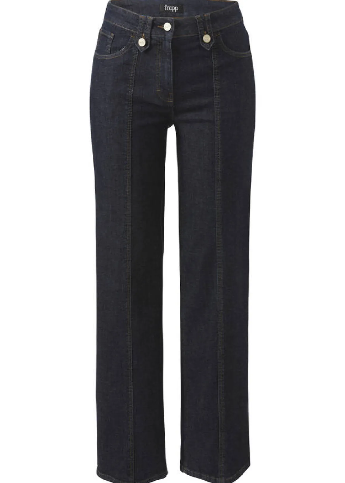 Edle Trend-Jeans im Raw Blue Denim Look