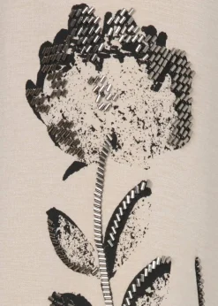 Edles Sweatshirt mit verzierten Ärmeln