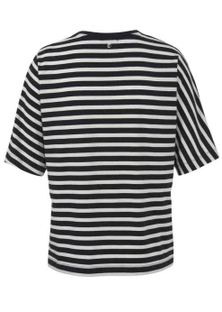 Edles T-Shirt im Streifen-Dessin