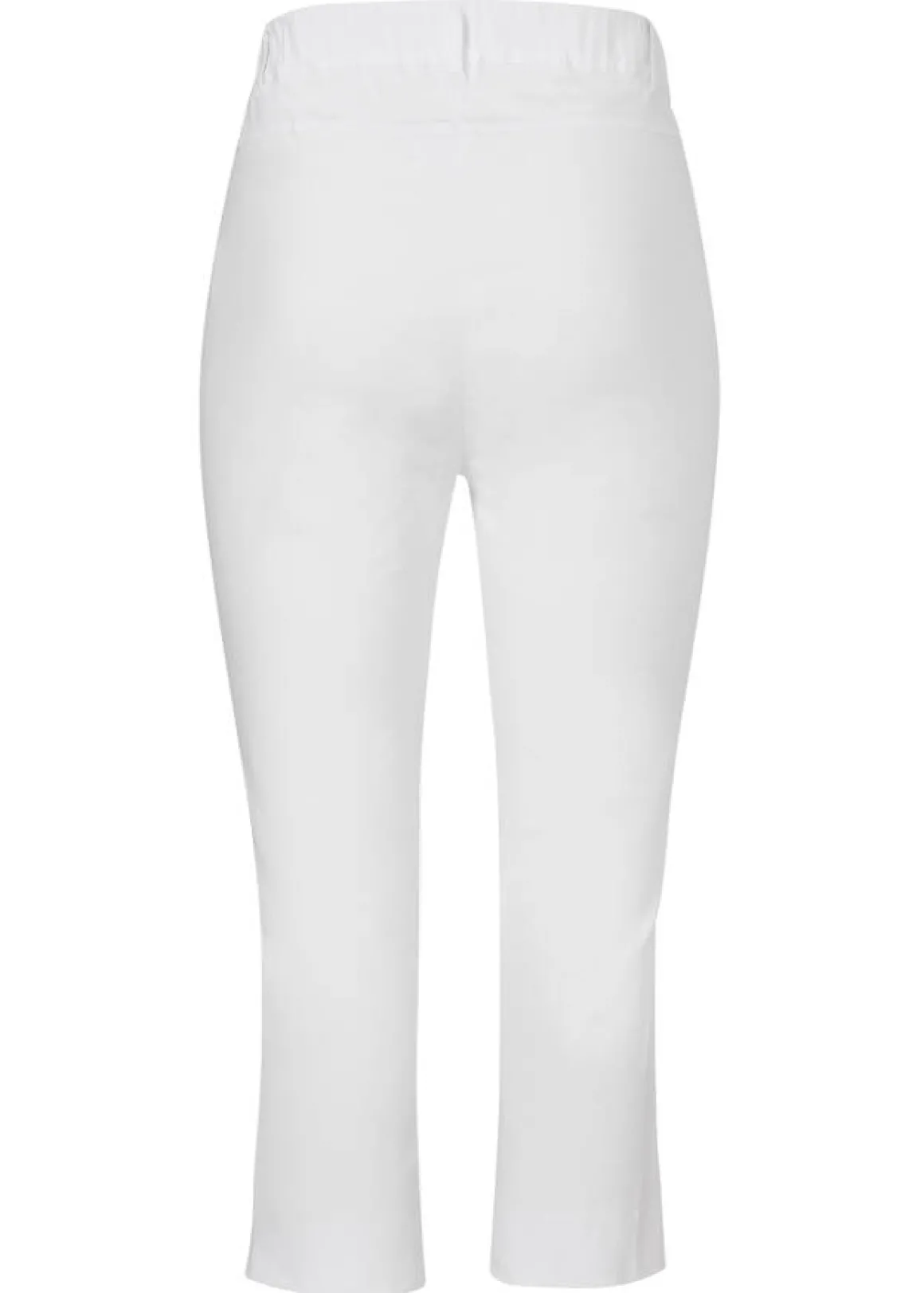 Elastische 3/4-Hose mit schmalem Bein