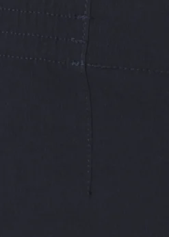 Elegante 7/8-Hose in unifarbenem Stoff