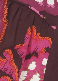 Extravagante Schlupfbluse mit Ziernaht