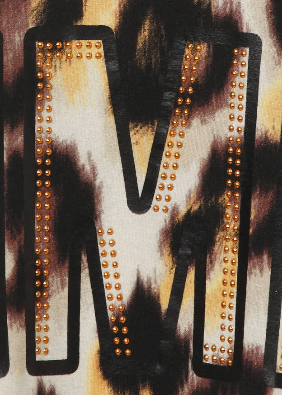 Extrovertiertes Print-Shirt Modern Leo