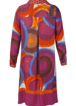 Farbstarkes Eyecatcher Kleid in A-Form