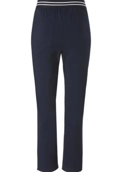 Feine Stretchhose, knöchellang