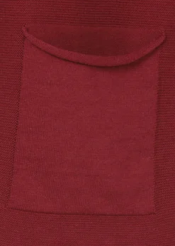 Feinstrick 3/4-Arm Pullover aus softer Baumwolle