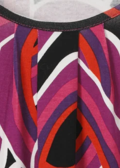 Feminines Langarm-Shirt mit Gummizugbund