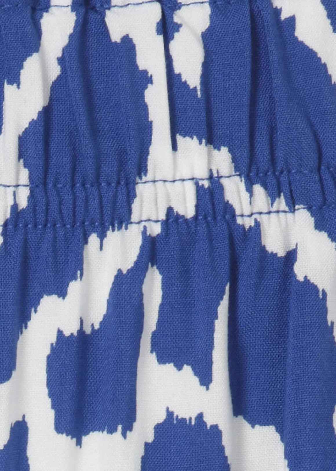 Fließende Viskose-Hose mit Modern Ethno Print