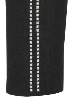 Hübsche Jacke in Schwarz mit Druckknöpfen