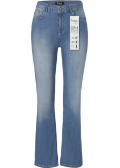 Innovative Belly Shape Jeans Mid Blue