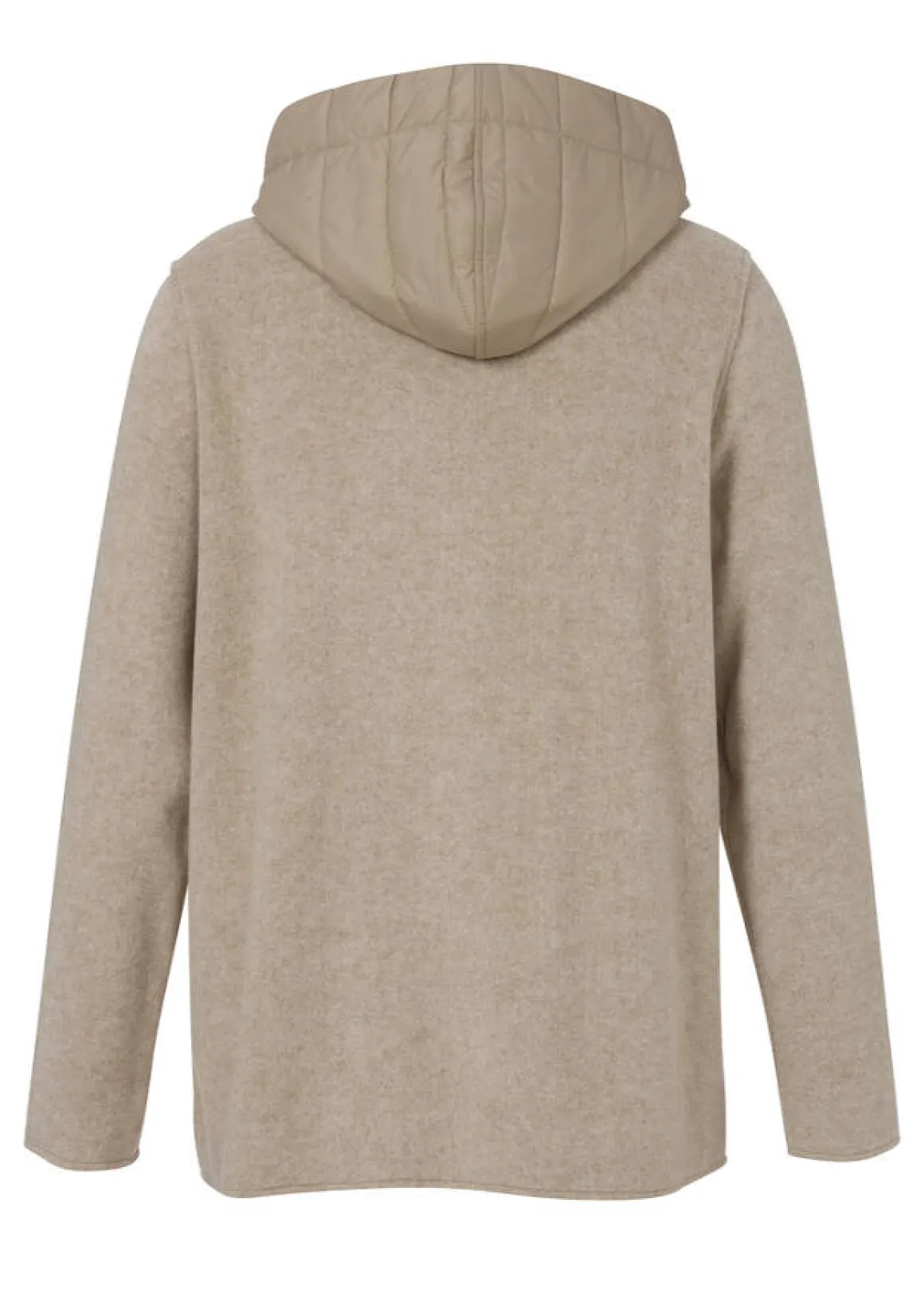 Kapuzen-Jacke mit Steppdetails