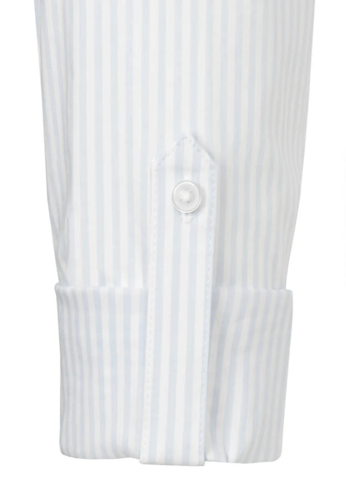 Klassische Hemdbluse Baumwoll-Stretch längsgestreift