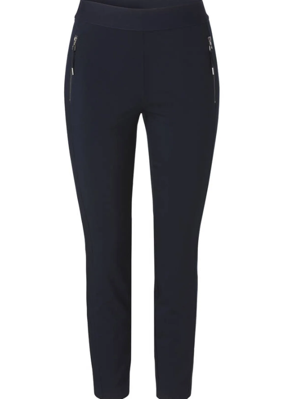 Knöchellange Stretch-Schlupfhose mit schmalen Beinen