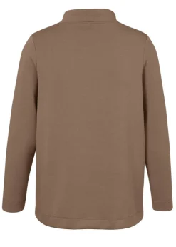 Kombistarkes Sweatshirt dezent geschmückt