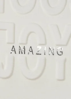 Kombistarkes Sweatshirt mit Statement-Motiv