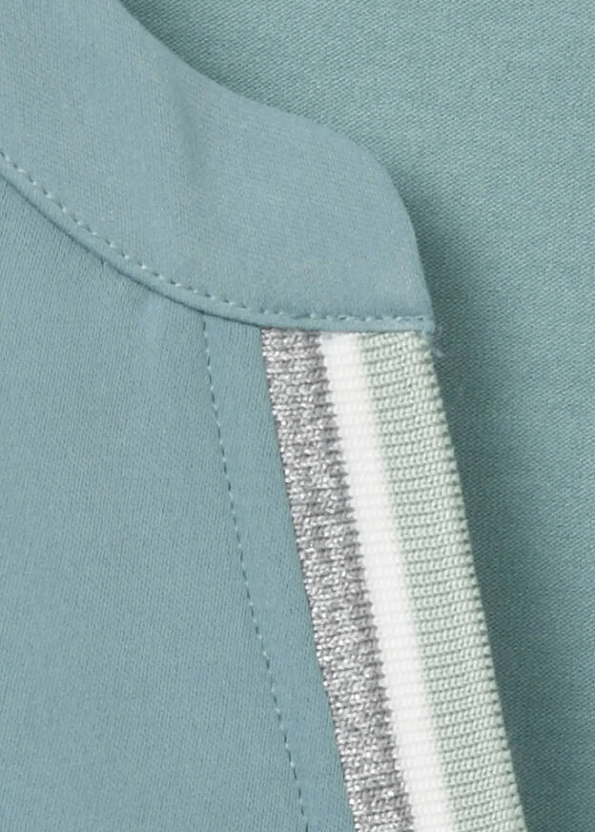 Langarm-Blusenshirt mit Gummizugbund