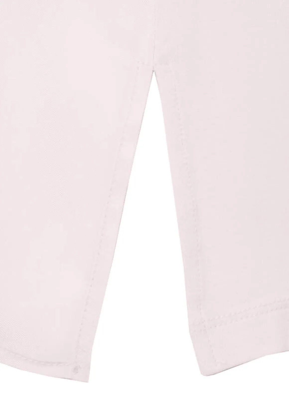 Leicht ausgestelltes Halbarm-Blusenshirt