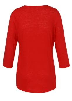 Leichte Feinstrickjacke mit Strukturmuster