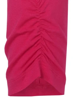 Leichte Jersey Jacke mit Wasserfall-Front