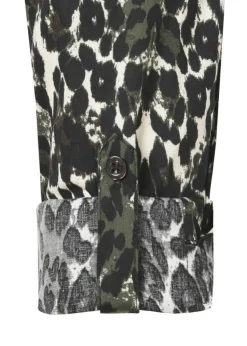 Leo Schlupfbluse Baumwoll-Stretch