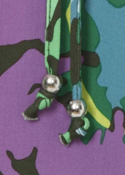 Locker geschnittenes Sommer-Kleid mit floralem Print