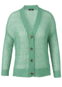 Luftige Strickjacke in Trendfarben