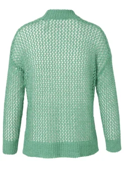 Luftige Strickjacke in Trendfarben