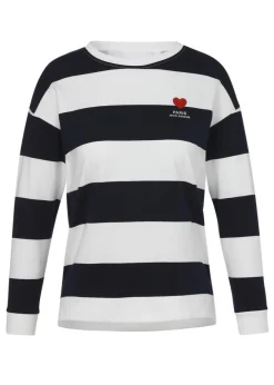 Maritimes Streifen Sweatshirt