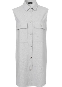 Moderne Longweste mit Ziernaht