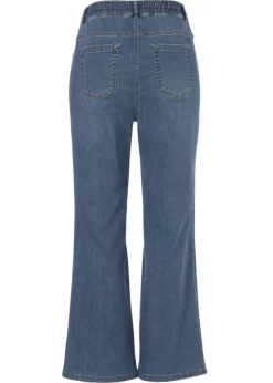 Moderne 5-Pocket-Jeans in unifarbenem Stil