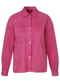 Modische Outdoorjacke in unifarbenem Design