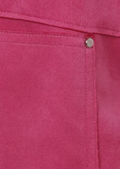 Modische Outdoorjacke in unifarbenem Design