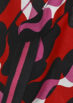 Modische Tunika mit Allovermuster