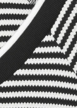 Modisches Sweatshirt mit Galonstreifen