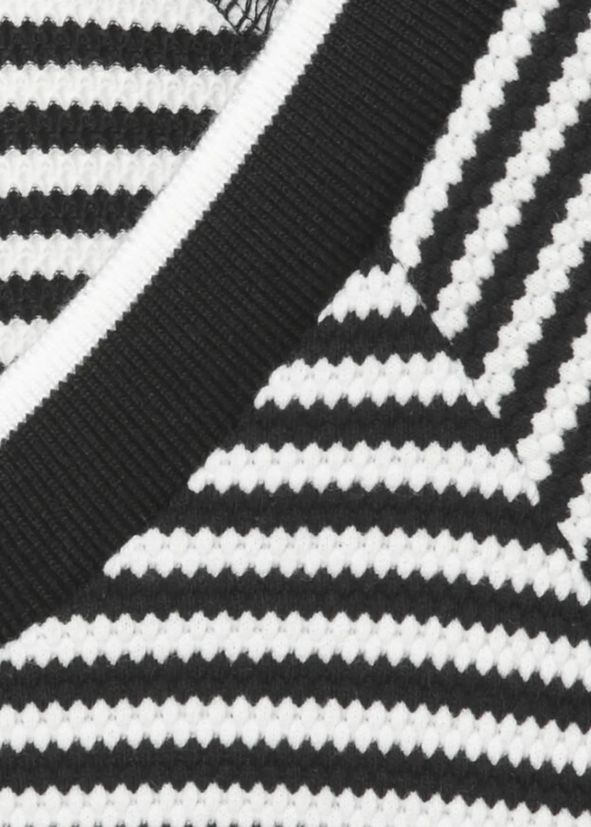 Modisches Sweatshirt mit Galonstreifen