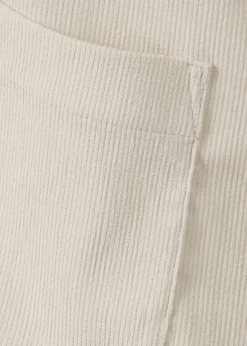 Sandfarbene Cord-Jacke