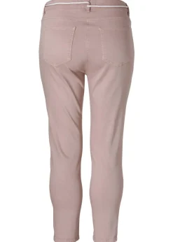 Schlichte Stoffhose in unifarbenem Design