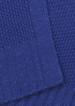 Schlichte Strickjacke aus unifarbenem Stoff