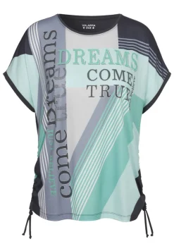 Shirt mit überschnittenen Schultern